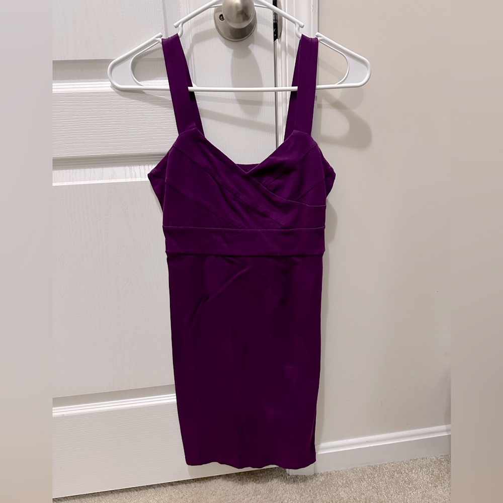 Purple Bodycon Dress
